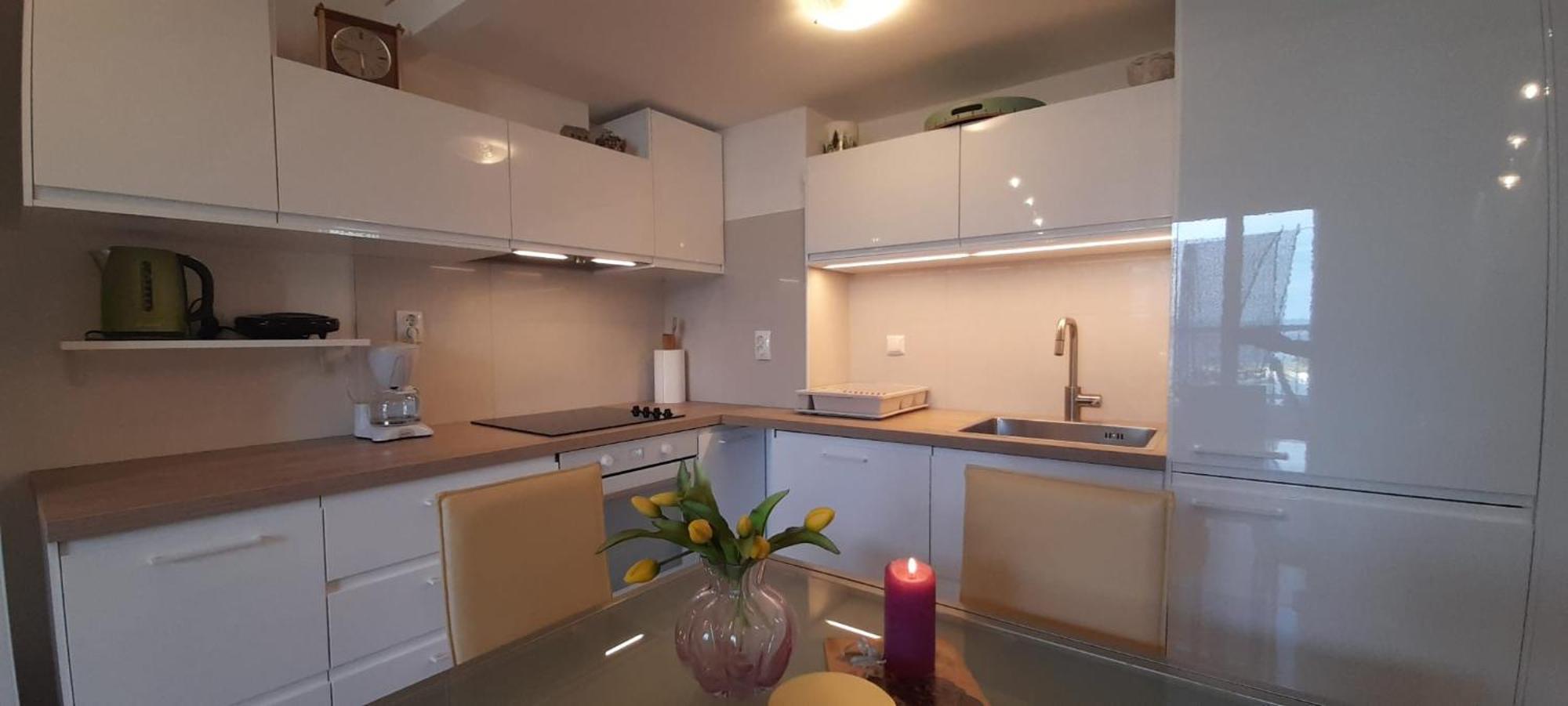 Apartment Sea View Mouth Cetina โอมิช ภายนอก รูปภาพ