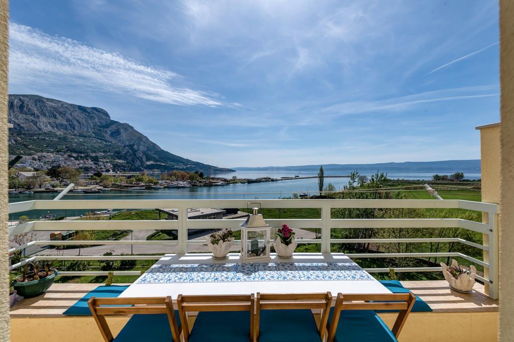 Apartment Sea View Mouth Cetina โอมิช ภายนอก รูปภาพ