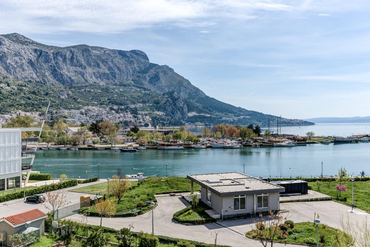 Apartment Sea View Mouth Cetina โอมิช ภายนอก รูปภาพ